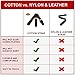 Acoustic Guitar Strap - Soft Cotton no Slide During Playing and Cut Into Your Body Like Nylon - Wide Adjustment Range and Secure Leather Holes-Suitable for All Ages - Classical Design