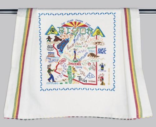 Sponsored Ad - Catstudio Arizona Dish Towel - U.S. State Souvenir Kitchen and Hand Towel, Perfect Tea Towels for Arizona Lovers, Travel Souvenir, Housewarming Gifts, Couple Gifts