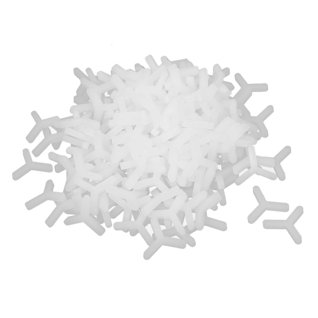 Sourcingmap Wall Floor Tile Plastic Y Type Spacers Tiling Tools 3mm White 200pcs