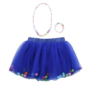 Vectry Bekleidungssets Baby Mädchen Kinder Outfits Tüllrock Tutu Rock + Armband + Halskette Set(0T-10T)