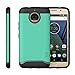TUDIA Moto G5S Plus Case, Slim-Fit Heavy Duty [Merge] Extreme Protection/Rugged but Slim Dual Layer Case for Motorola Moto G5S Plus (Mint)