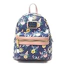Loungefly Disney's Stitch Scrump Floral Pastel Mini Backpack