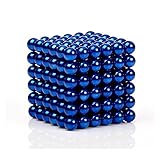 MagneBalls - 222 pcs 5MM Magnetic Ball Set for Office Stress Relief |Desk Sculpture Toy Perfect for Crafts,Jewelry and Education|Magnetized Fidget Cube Provides Relief for Anxiety,ADHD,Autism, Boredom