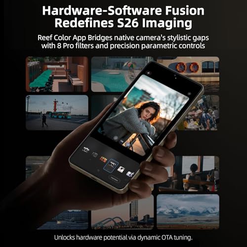Master Grip para Samsung Galaxy S26 Ultra, Empuñadura de cámara con Batería de 3200 mAh, Filtro ND16, Flash del Teléfono Móvil, Carga Inalámbrica, Funda Magsafe,Empuñadura de Cámara para S26 DSLR