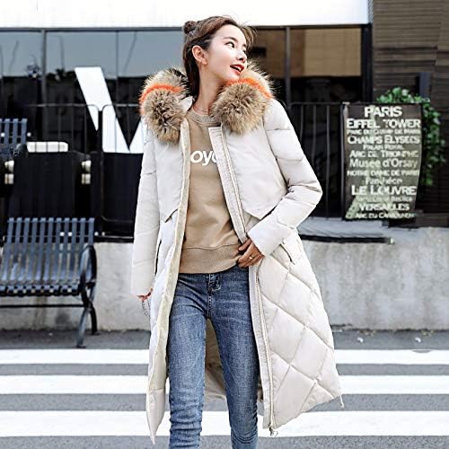 parka beige fourrure femme