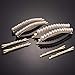 Yaomiao 9 Pieces Hair Pins Artificial Pearl Hair Clips Hair Barrettes for Women and Girls Wedding Party Supplies
