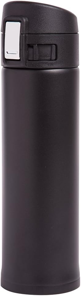 Nicecho Vacuum Insulated Travel Coffee Mug, Thermos Stainless Steel Travel Sports Water Bottle, Keeps Your Drink Hot Or Cold, 0.5-Liter 16-Ounce