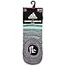 adidas Women's Superlite Super No Show Sock (3-Pair), Onix - Clear Onix Space Dye/Easy Green/Frozen Yellow, Medium, (Shoe Size 5-10)