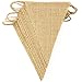 ThxToms (15 Pcs) Burlap Banner, DIY Party Decor for Birthday, Wedding, Baby Shower and Graduation, 14.5ft