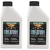 Creature Liquid Latex 2 Pack - CLEAR - General Purpose Professional Special Effects, for Halloween Vampire, Monster, Zombie Makeup and Dress up