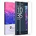 Screen Protector for Sony Xperia X Compact, Qoosea Full Coverage Ultra-thin 9H Hardness Crystal Clear Scratch Resistant Tempered Glass Screen Protector for Sony Xperia X Compact (Transparent)