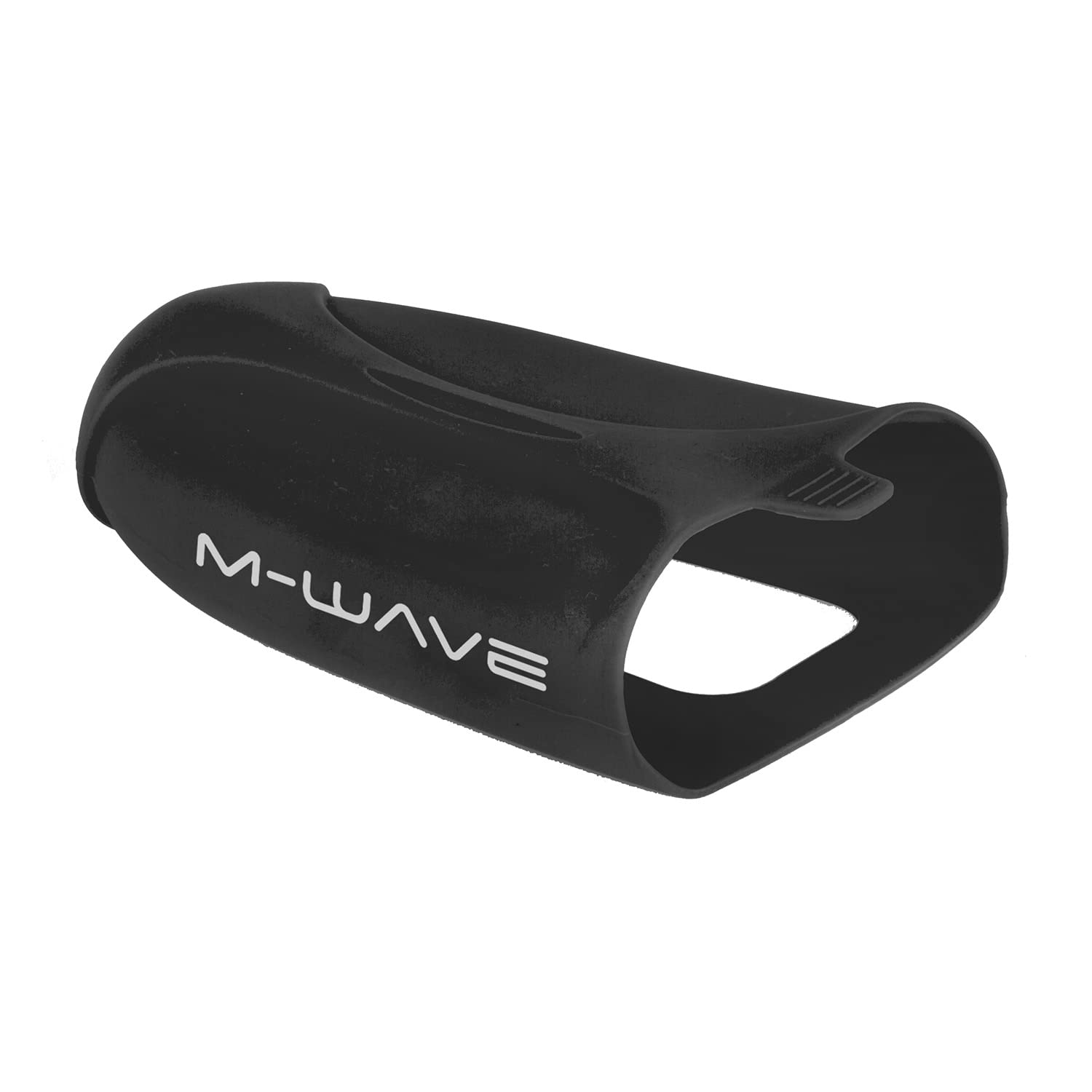 M-Wave Adult Toe Shield silicone overshoe, black, S-XL