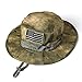 massmall Military Tactical Head Wear/Boonie Hat Cap with USA Patch For Wargame,Sports,Fishing &Outdoor Activties Multicam