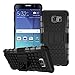 Lookatool For Samsung Galaxy NOTE 5 Shockproof Armor Full Body Protective Case with Kickstand Case Cover Skin (Black)
