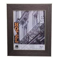 kieragrace Farmhouse Luxury-Frames, 8 by 10-Inch, Brushed Pewter