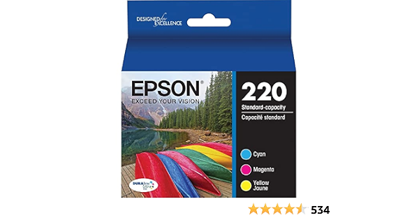 Epson 220 DURABrite Ink Cartridges 