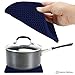 Pratico Kitchen Multipurpose Silicone Pot Holder, Trivet, Jar Opener and Spoon Rest, Navy Blue