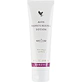 Forever Living - Aloe Moisturizing Lotion, Deep Hydration with Aloe Vera, Collagen, and Elastin, for Hands and Body, 4 fl oz