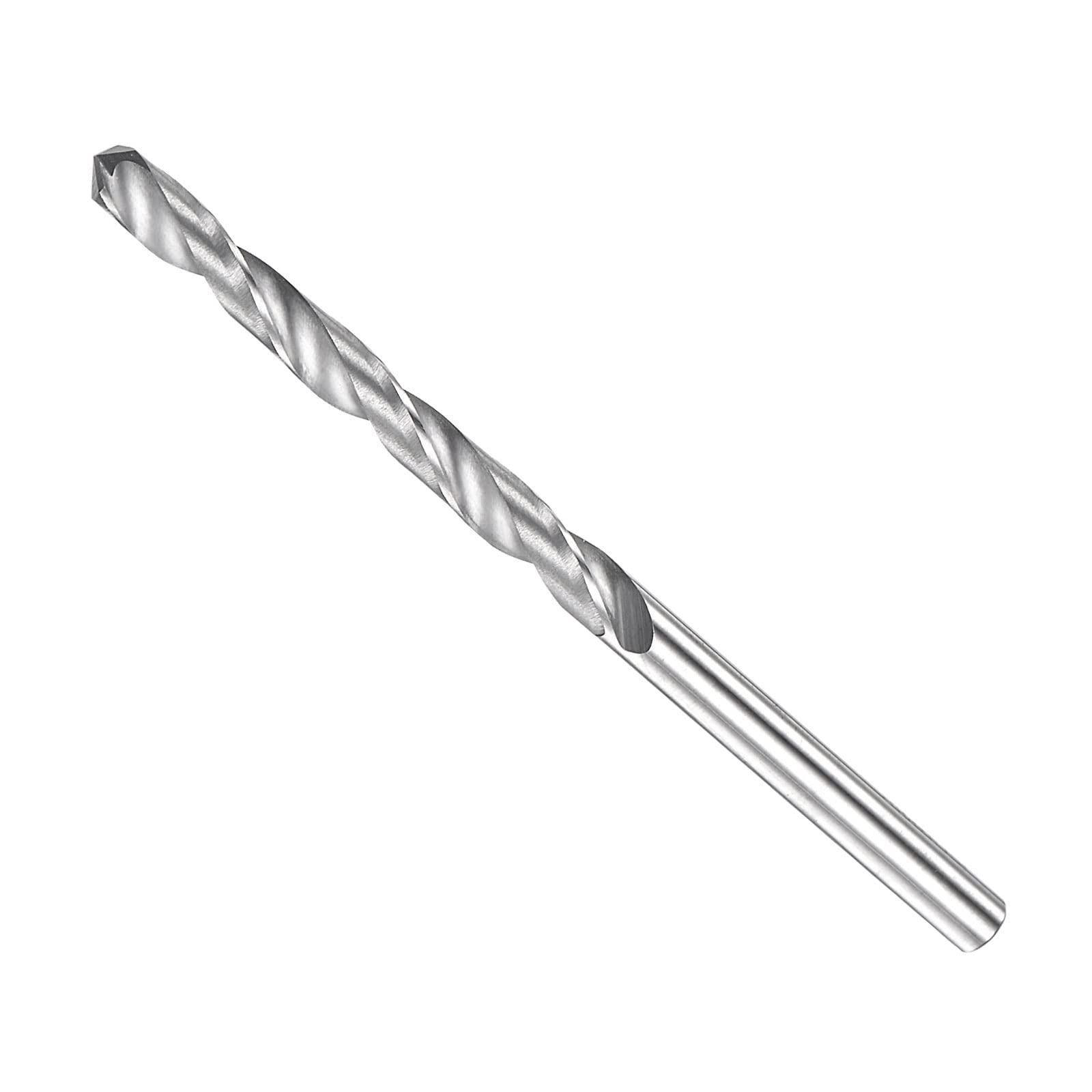 CoCud Solid Carbide Drill Bits, 3.4mm Diameter, K35 Tungsten Carbide Straight Shank Twist Drill Bits - (Applications: for Stainless Steel Alloy), 1-Piece