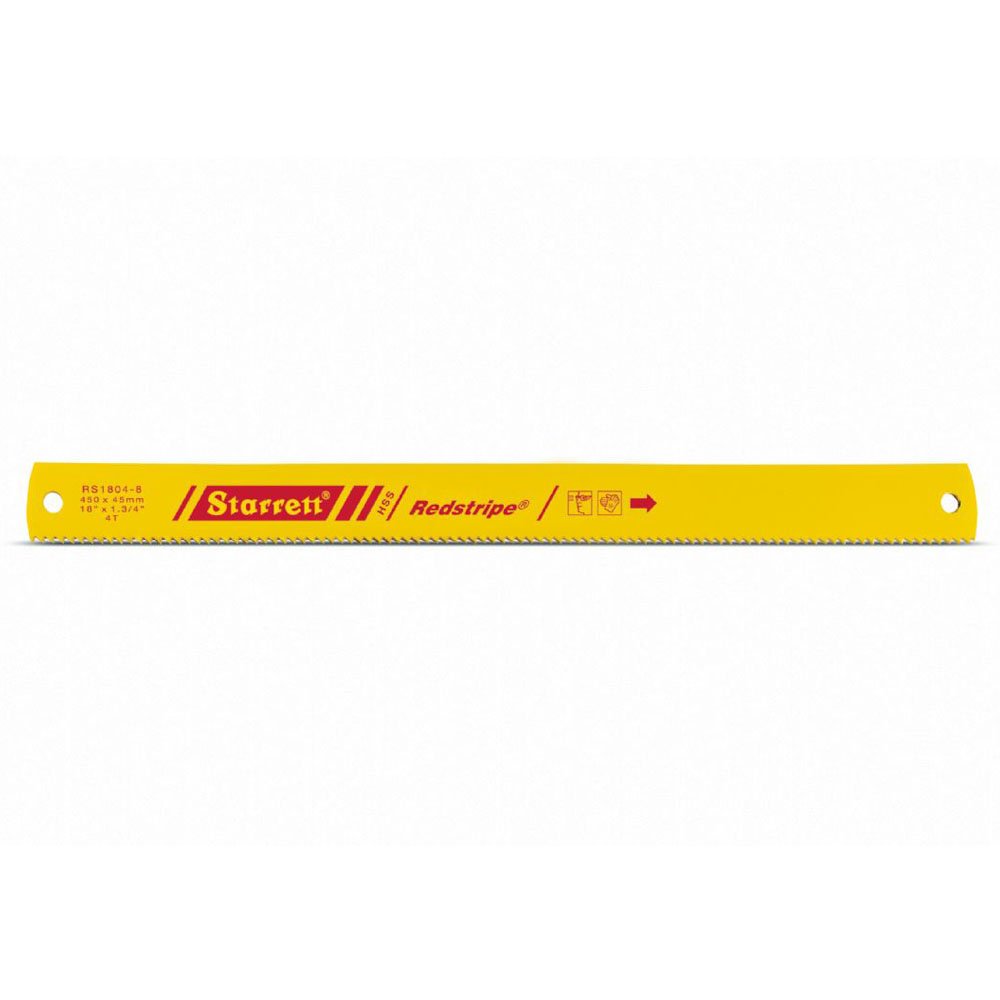 Starrett RS18106 Redstripe Solid High Speed Steel Power Hacksaw Blade