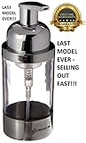 Foaming Soap Dispenser Pump by DJI Designs - Modern & Sleek - Stainless Steel