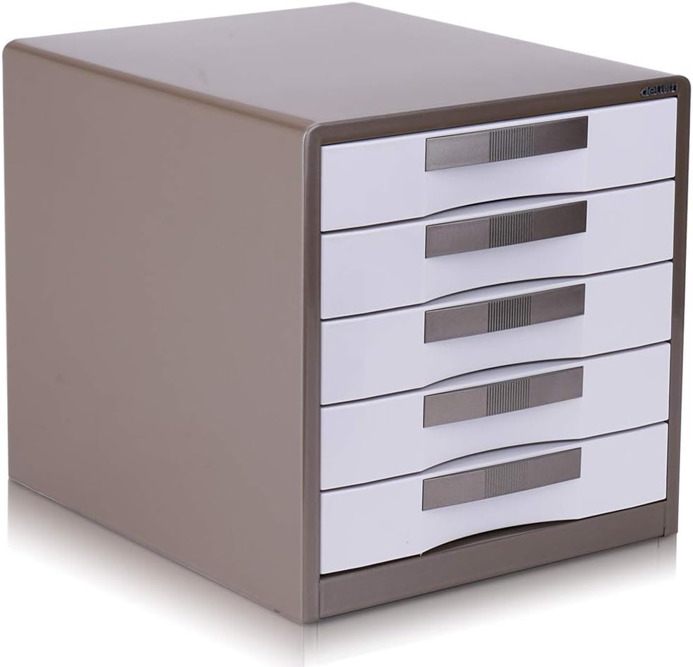 Metal File Cabinet Office Safe Document Storage Cabinet With Lock Brown Amazon Co Uk Kitchen Home