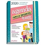 Agenda de poche de la famille organisée 2020 - Bleu (de sept 2019 à décembre 2020): S'organiser n'a jamais été aussi simple ! (P.BAC FRIGOGAMM) (French Edition) by 