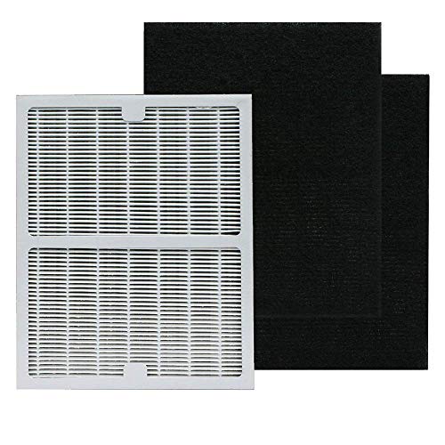 Idylis Replacement Filter A for Idylis AC-2119, Part# IAF-H-100A, IAFH100A, Includes 2 HEPA Filters & 4 Carbon Filters Compatible with Idylis Air Purifier AC-2119, IAPC-10-140 (Made in USA) (2 Pack) - Thumbnail 4