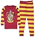 INTIMO Harry Potter Kids All Houses Crest Pajamas (Gryffindor, 14)