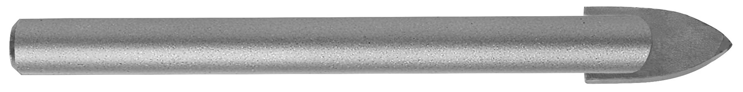 Ruko Tungsten Carbide Glass and Tile Drill Bit with Carbide Cutting Edge and Straight Shank, Bright Finish, 12.0 mm Diameter, 8.0 mm Length, R223012