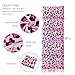 Ohnanana Kids Floor Pillows Bed Cover, Soft Plush,Perfect for Sleepovers Party,Lounger, Seating,Nap Mat,Reading Nook,Playing,Chair.Cover Only (Pink Leopard)