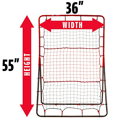 Franklin Sports Baseball Rebounder Net 3Way Baseball + Softball