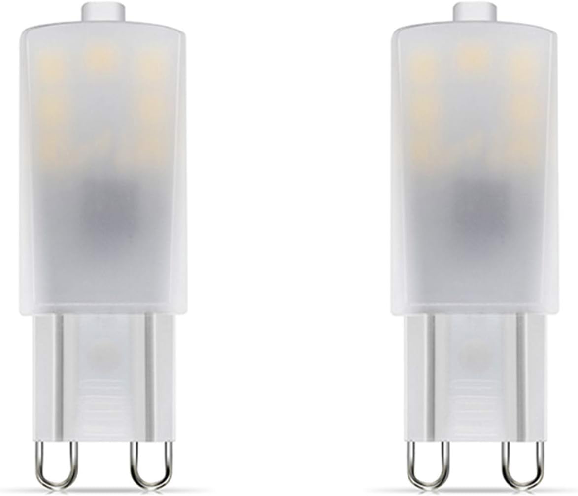 Noobibaba G9 LED Bulb 2.5W, Cool White 25W Halogen Light Bulb Replacement
