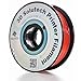 3D Solutech See Through Red 3D Printer PLA Filament 1.75MM Filament, Dimensional Accuracy +/- 0.03 mm, 2.2 LBS (1.0KG)