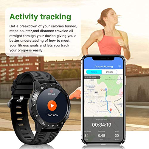 image for Naturehike GPS Smar twatch for Android and iOS Phone Heart Rate&Blood 