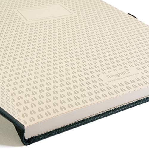 Dingbats Wildlife Dotted Hardcover Notebook - PU Leather, Perforated 100gsm Ink-Proof Paper, Pocket, - //coolthings.us