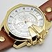 CURREN Original Men's Sports Waterproof Calendar Leather Strap Wrist Watch Good Quality 8176 Gold Brown