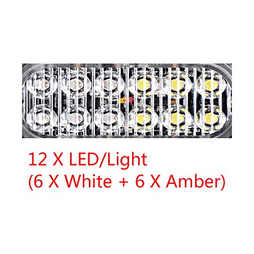 5 12+LED+Emergency+Warning+Beacon+Safety
