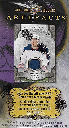 2019 2020 Upper Deck Artifacts Hockey Series Unopened Blaster Box of Packs with Chance for Stars and Rookie Redemptions Plus Possible Autographs and NHL Remnants Game Used Jersey Cards - Thumbnail 2