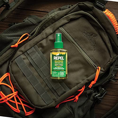 Repel PlantBased Lemon Eucalyptus Insect Repellent 4 Ounces, Repels Mosquitoes Up To 6 Hours, 6