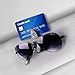KAFEEK Car Visor Glasses Sunglasses Ticket Clip Holder (Black)