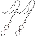 GLEAVI Glasses Necklace Reading Portable Magnifying Glass Handheld Readers Folding Reading Eyeglasses Neck Hanging Reading Eyeglasses for Elder Men Women+1.50d Fashion Fashion Computer Glasses