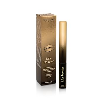 Simon & Tom Lip Booster Intensiv-Pflege mit Arganöl und Lip Plumper Effekt für volle und schöne Lippen durch enthaltenen Caye