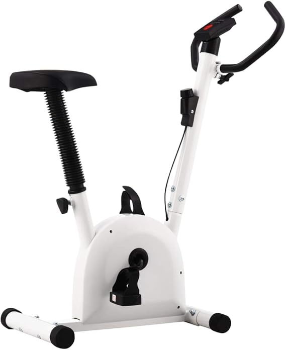 vidaXL Exercise Bike with Belt Resistance Home Indoor Exercise Upright