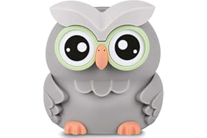 Piggy Bank Girls, Lefree Cute Owl Digital Piggy Bank for Boys Girls, Unbreakable Plastic Coin Bank with Lock & Key, Money Saving Box with Automatic Counting as Chritmas Thanksgiving Birthday Gifts
