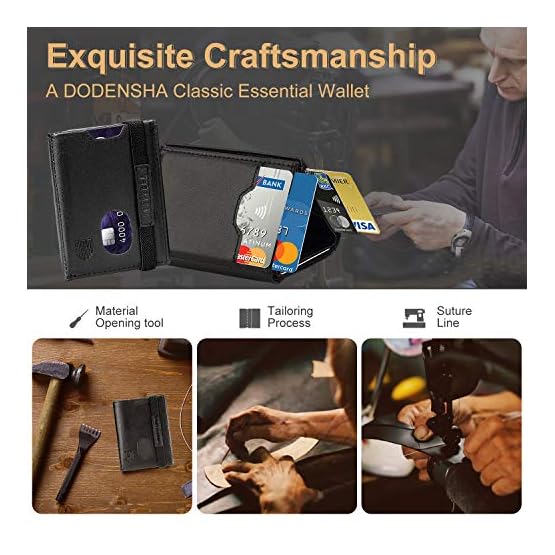 Carteras Hombre Pequeña Cartera Hombre Piel con Monedero Hombre Pequeño Cremallera Cartera Tarjetero Hombre Billetera… - Imagen 8