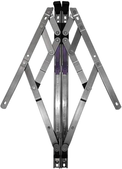 Cotswold Sinidex 16 Inch Fire Escape Window Hinge 13mm Stack Easy Clean