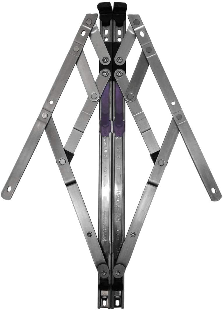 Cotswold Sinidex 16 Inch Fire Escape Window Hinge 13mm Stack Easy Clean