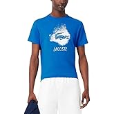 Lacoste Mens Ultra Dry Graphic T-Shirt