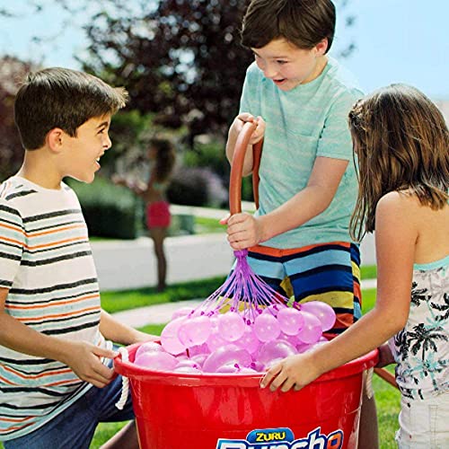 ZURU Bunch O Balloons, 420 Water Balloons, Fill & Tie 100 in 60 Seconds